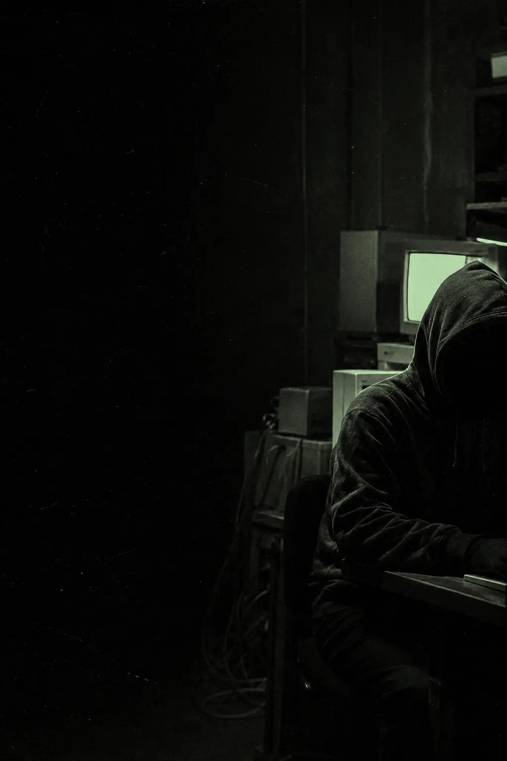 Operatore in una sala computer